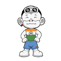 India Help Sticker by Zhot