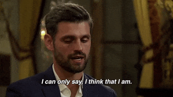 i can only say i think that i am episode 7 GIF by The Bachelorette