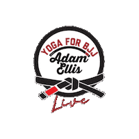 yogaforbjj adam ellis yogaforbjj Sticker