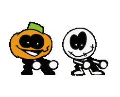 Dance Halloween Sticker