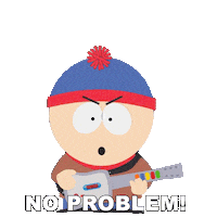 Stan Marsh Guitar Sticker by South Park