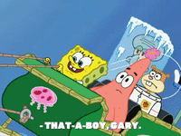 season 8 frozen face-off GIF by SpongeBob SquarePants