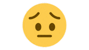 emojivid emoji emojivid smileys pensiveface Sticker