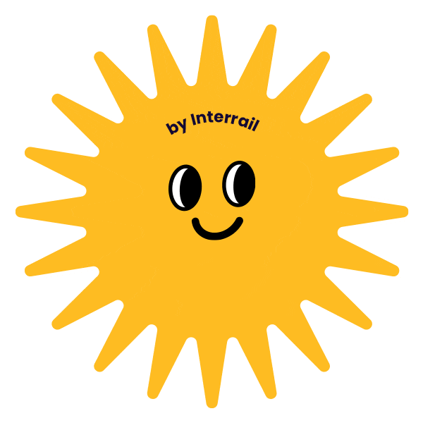 Happy Summer Sticker by Interrail