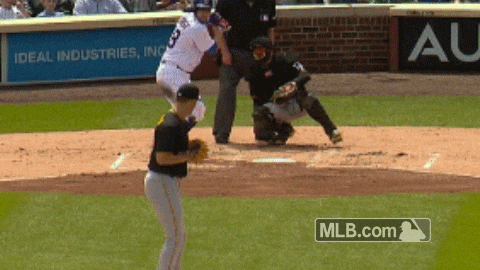 look over there pittsburgh pirates GIF by MLB