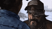 The Walking Dead Game Hug GIF
