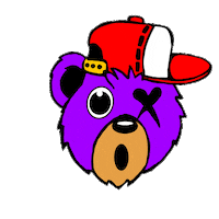 DatzArt love wow new post bear Sticker