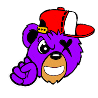 DatzArt love wow new post bear Sticker