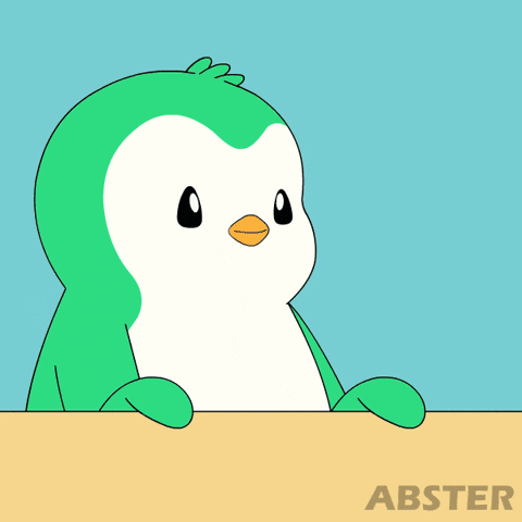 Penguin Middle Finger GIF by Abster