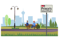 Canada Skateboard Sticker by The City of Calgary