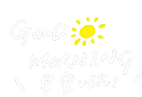 Good Morning Sun Sticker