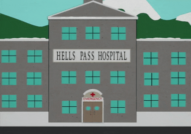 building hospital GIF by South Park 