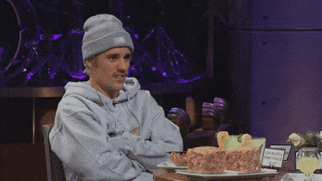 Justin Bieber No GIF by The Late Late Show with James Corden