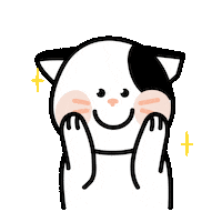 Cat 고양이 Sticker by bbosiraegi