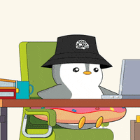 Work Coding GIF by Pudgy Penguins
