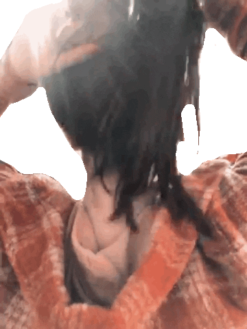 juneandnovember giphyupload ponytail scrunchie scrunchies GIF