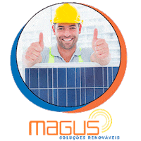 Energia Solar Sticker by Magus Soluções Renováveis