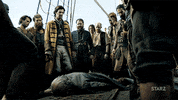season 4 hello GIF by Black Sails