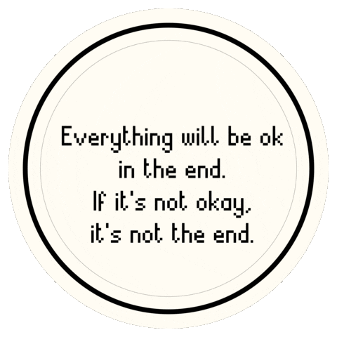 Everything Will Be Ok Sticker Sticker by Nita Prose
