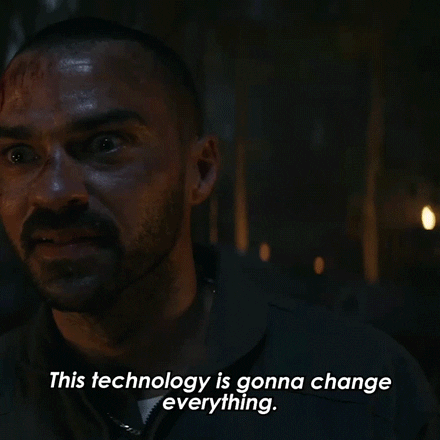 Jesse Williams Technology GIF by Paramount+