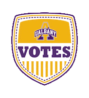 Vote Sticker by UAlbany