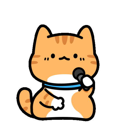 Tabby Cat Help Sticker by Lord Tofu Animation