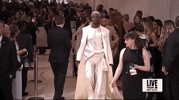 The Met Gala Lil Nas X GIF by E!
