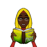 african muslim book Sticker by RS