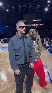Dj Snake Friends GIF by NBA