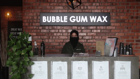 Waxing GIF by BUBBLE GUM X