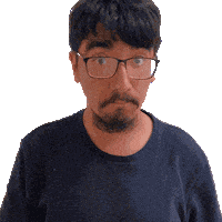 Big Eyes Pout Sticker