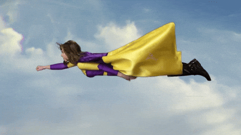 Superhero Flying GIF by ASB Bank