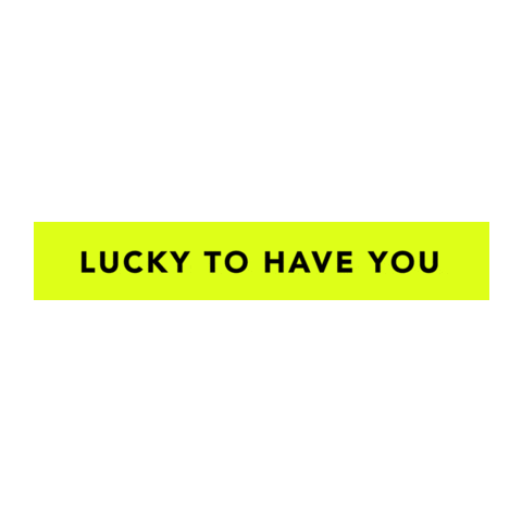 billionavenue typography gold bar lucky Sticker