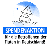 Spenden Camping Sticker by Dennis Brandt