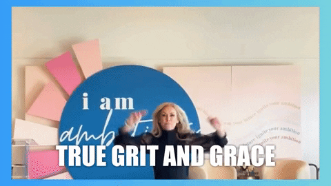 truegritandgrace giphyupload dancing excited unstoppable GIF