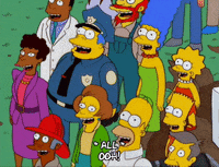 homer simpson wow GIF