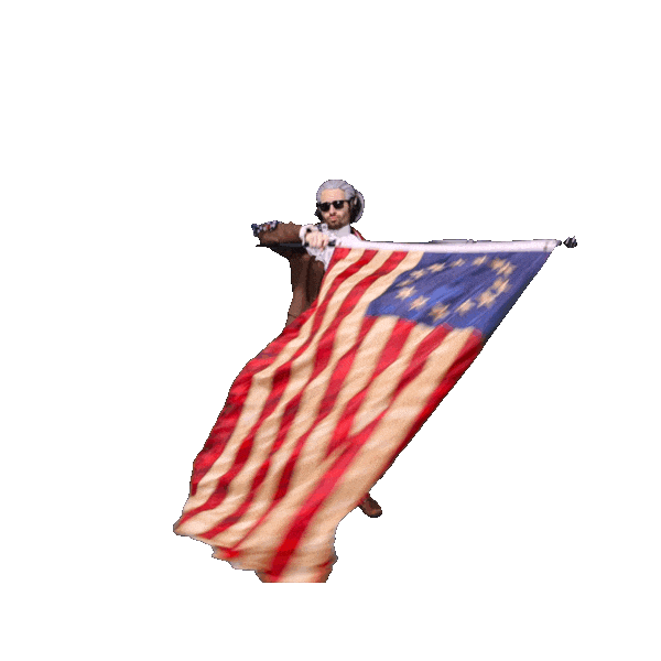 American Flag Usa Sticker