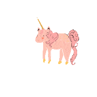 peachbabystudio dance magic unicorn peachbaby Sticker