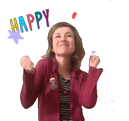FabbricadiGiuggiole giphyupload happy wow yay Sticker