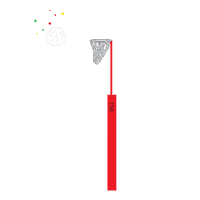 goal ball Sticker