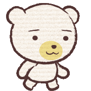 Bear 歩く Sticker