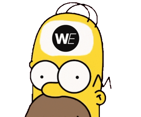 Simpsons Ws Sticker by W&S Epic
