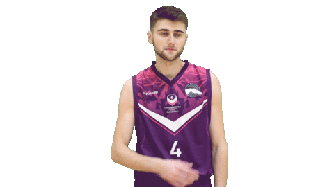 shoulders dust off Sticker by Loughborough Basketball