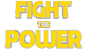 Fight The Power Sticker by OpticalArtInc.