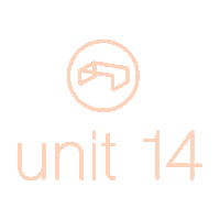 unit14 logo unit14 Sticker