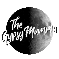 thegypsymumma moon zen spiritual spirituality Sticker