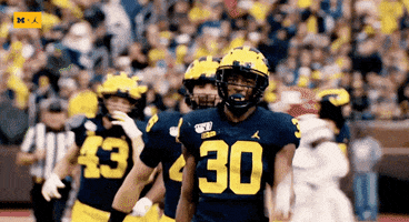 Go Blue Michigan Football GIF by Michigan Athletics
