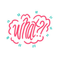 Happy Lettering Sticker
