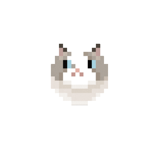 Pixelcat Potatocat Sticker