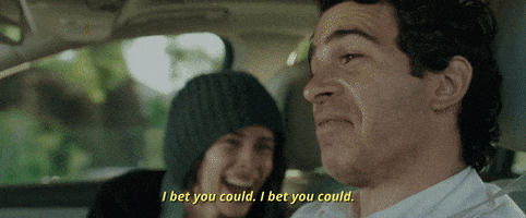 i bet you could chris messina GIF by The Sweet Life